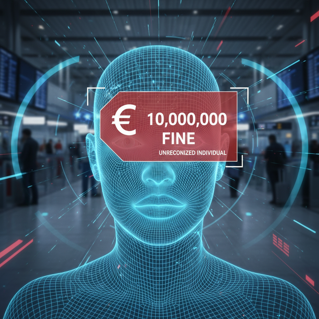 Multa récord de la AEPD a AENA: 10 millones de euros por reconocimiento facial sin evaluación de impacto válida