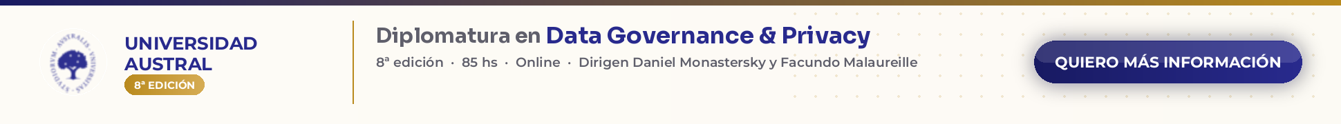 Diplomatura en Data Governance & Privacy - Universidad Austral