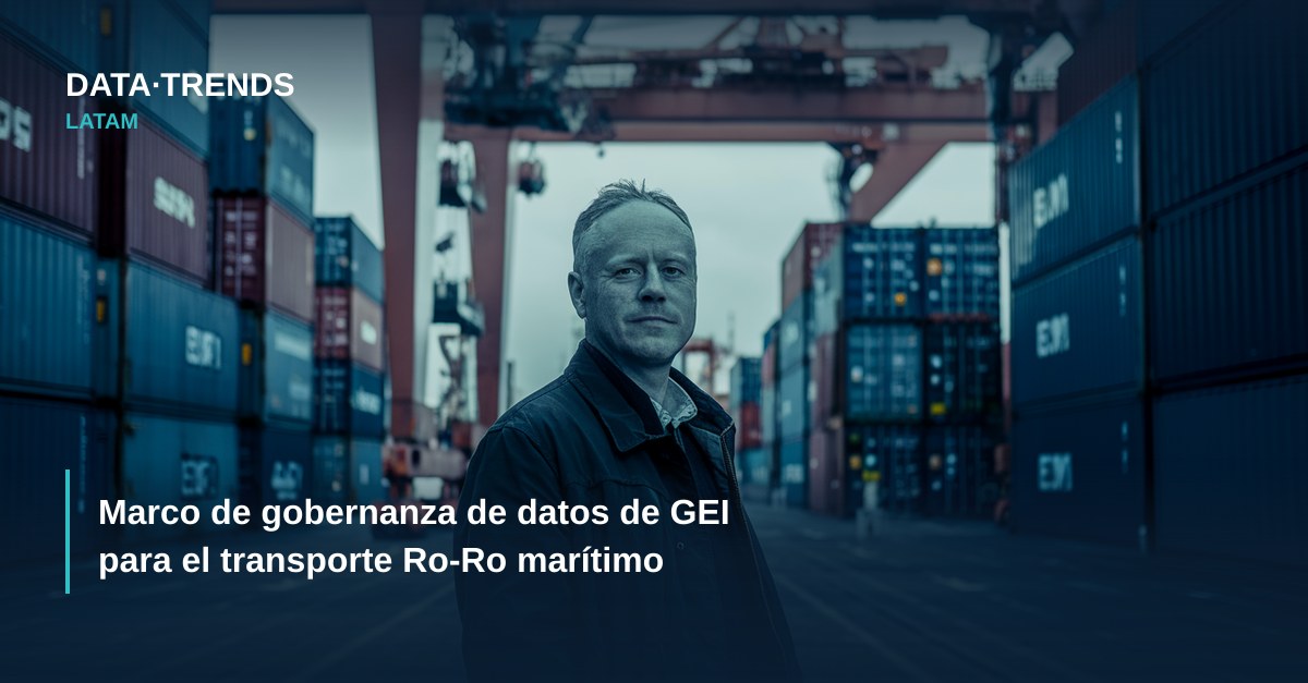 Marco de gobernanza de datos de GEI para el transporte Ro-Ro marítimo