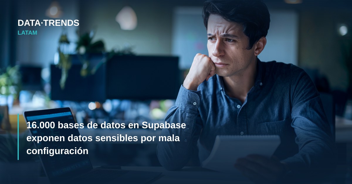 16.000 bases de datos en Supabase exponen datos sensibles por mala configuración