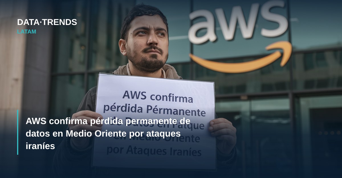AWS confirma pérdida permanente de datos en Medio Oriente por ataques iraníes