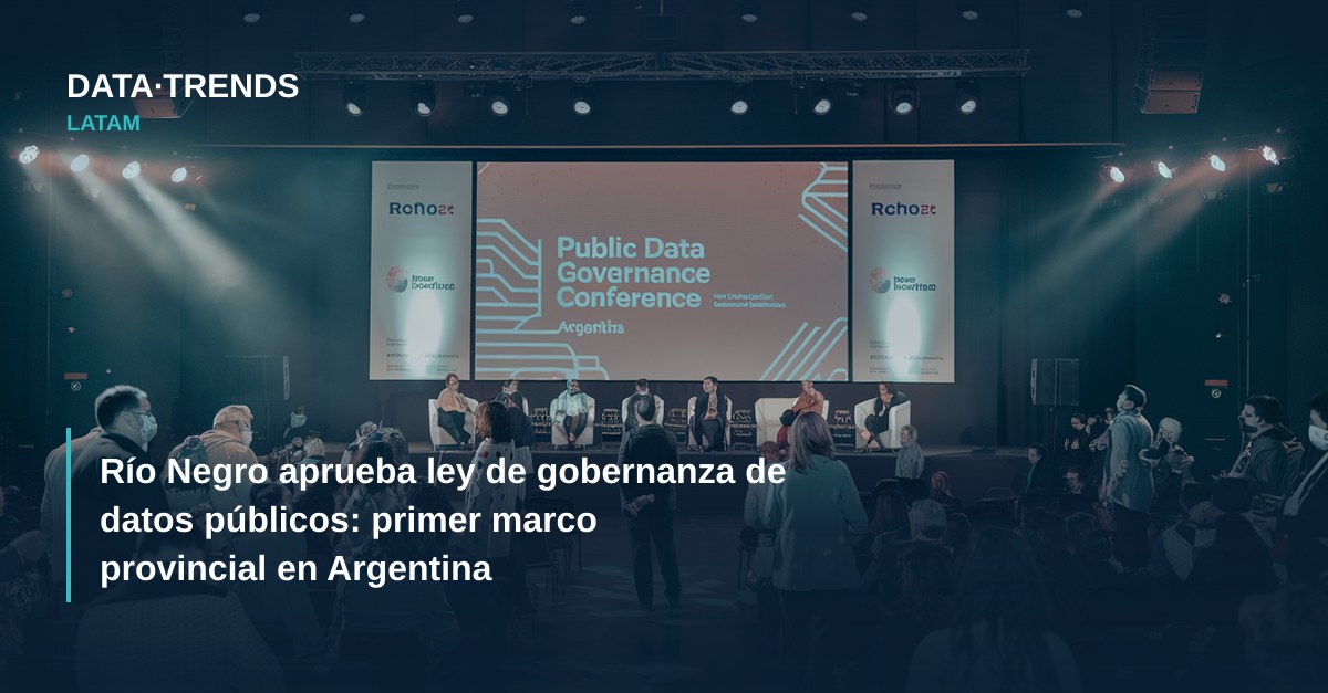 Río Negro aprueba ley de gobernanza de datos públicos: primer marco provincial en Argentina